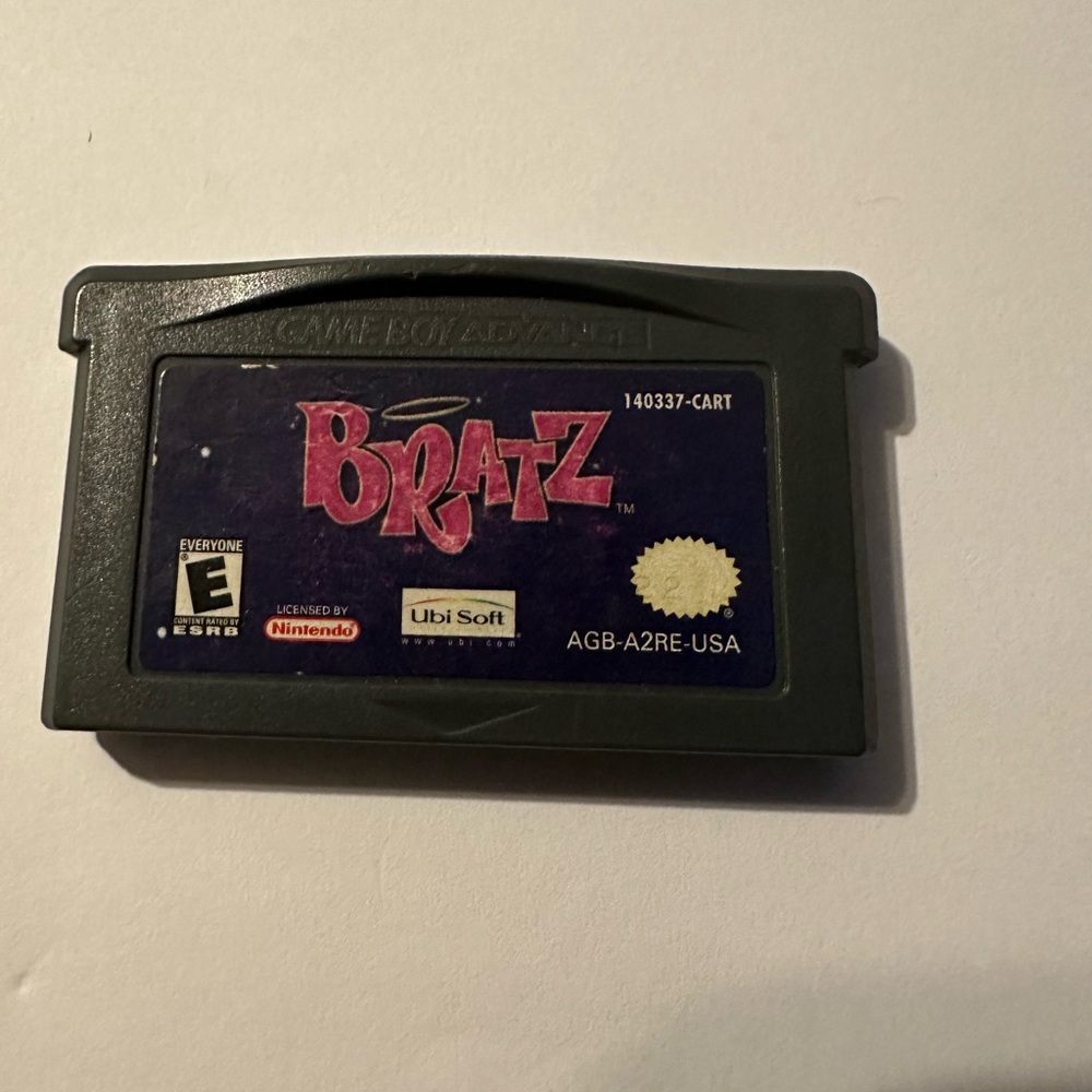 GameBoy Advance Bratz Game Cartridge